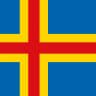 Aland Islands flag