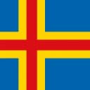 Aland Islands flag
